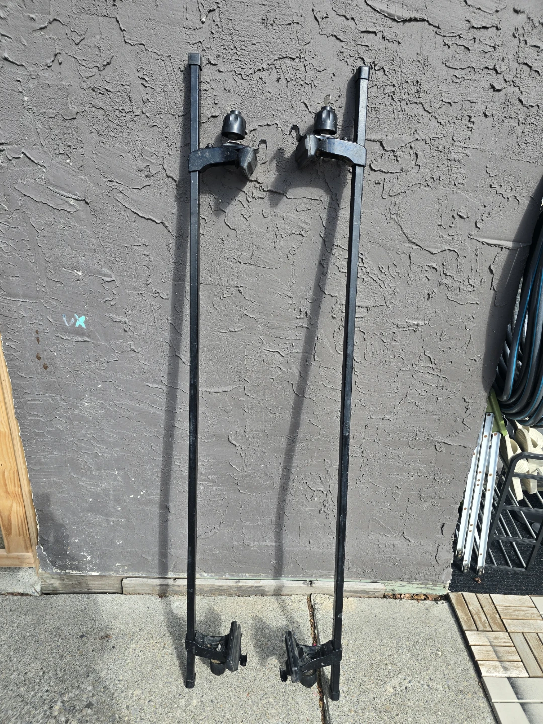 65" Square Crossbars + Terzo Foot Pack with locks - photo 2