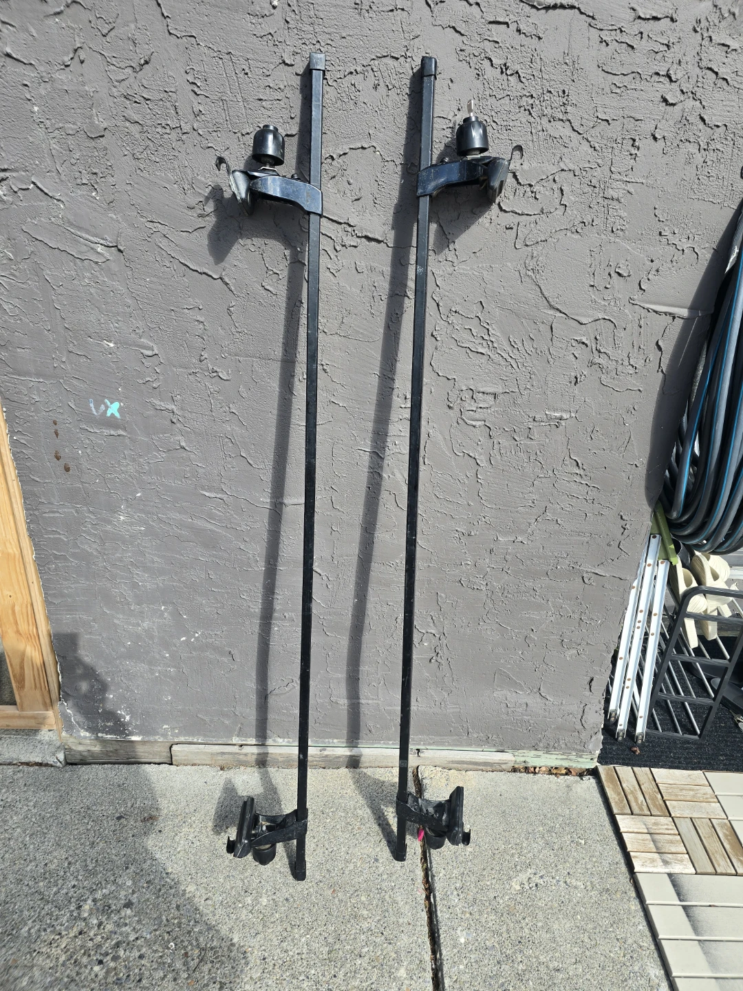 65" Square Crossbars + Terzo Foot Pack with locks - photo 4