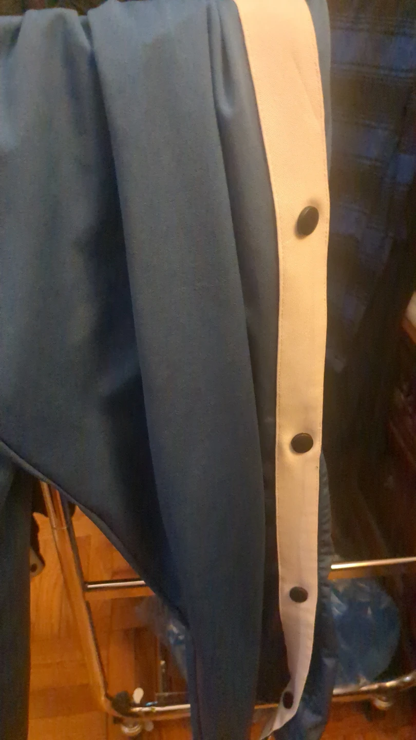 Deyeek Blue Snap Button Track Pants XL - photo 3