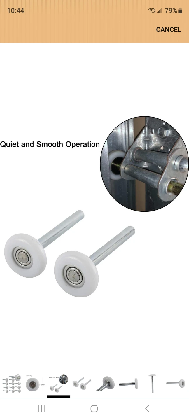 Nylon Garage Door Rollers - photo 2