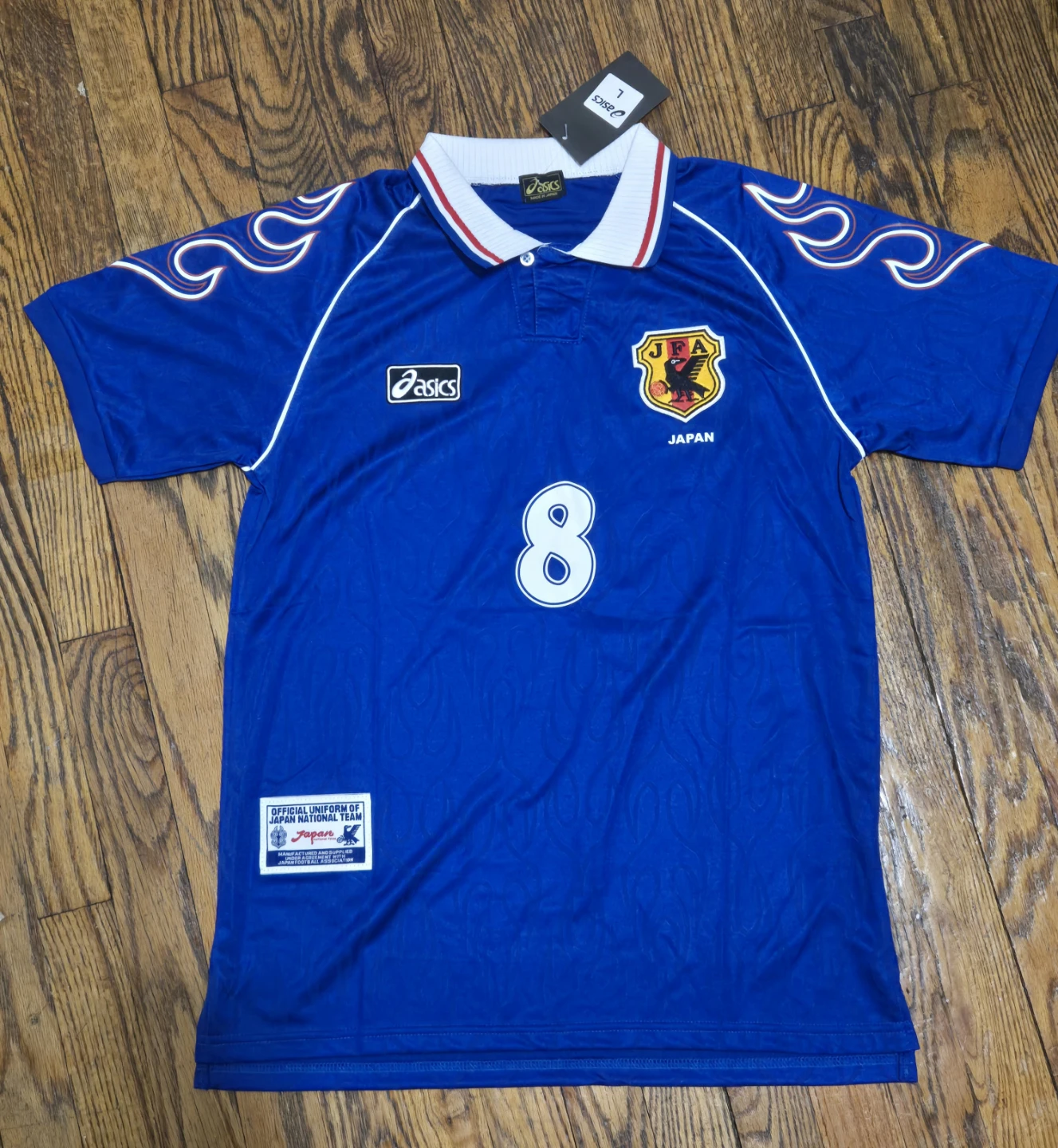 Japan National Team Nakata #8 Soccer Jersey