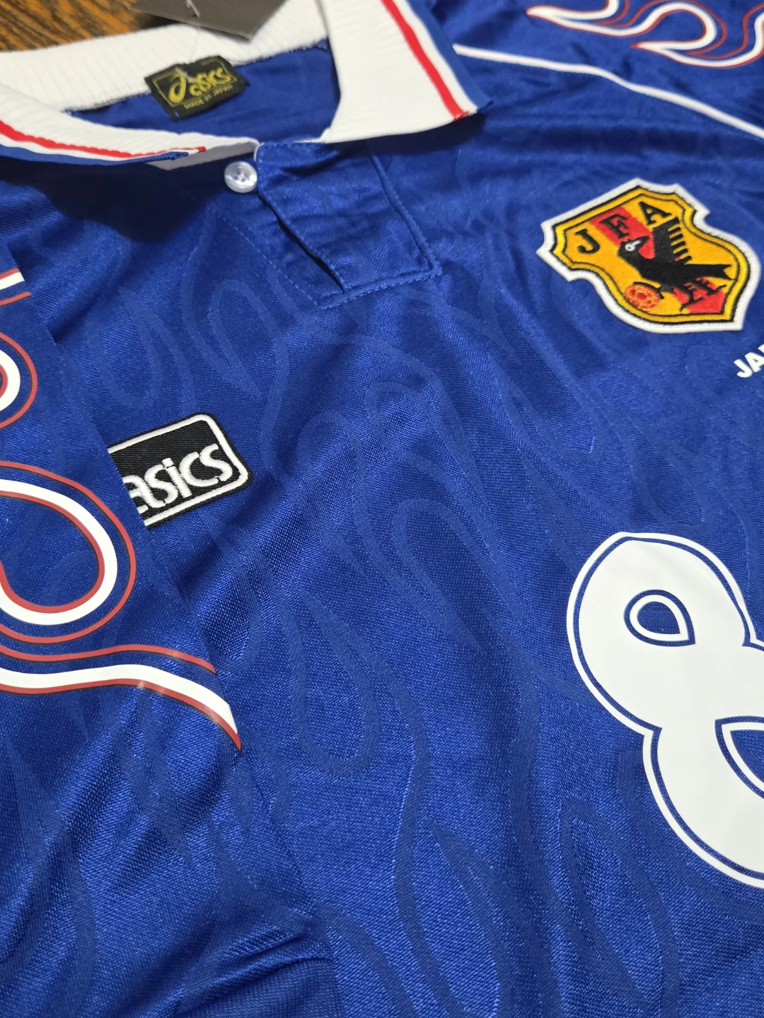 Japan National Team Nakata #8 Soccer Jersey - photo 2