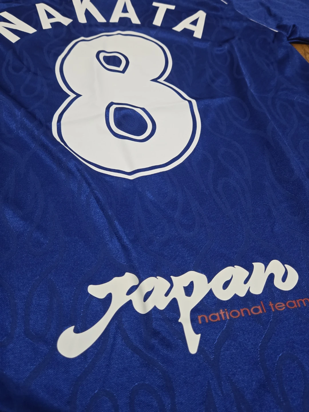 Japan National Team Nakata #8 Soccer Jersey - photo 5