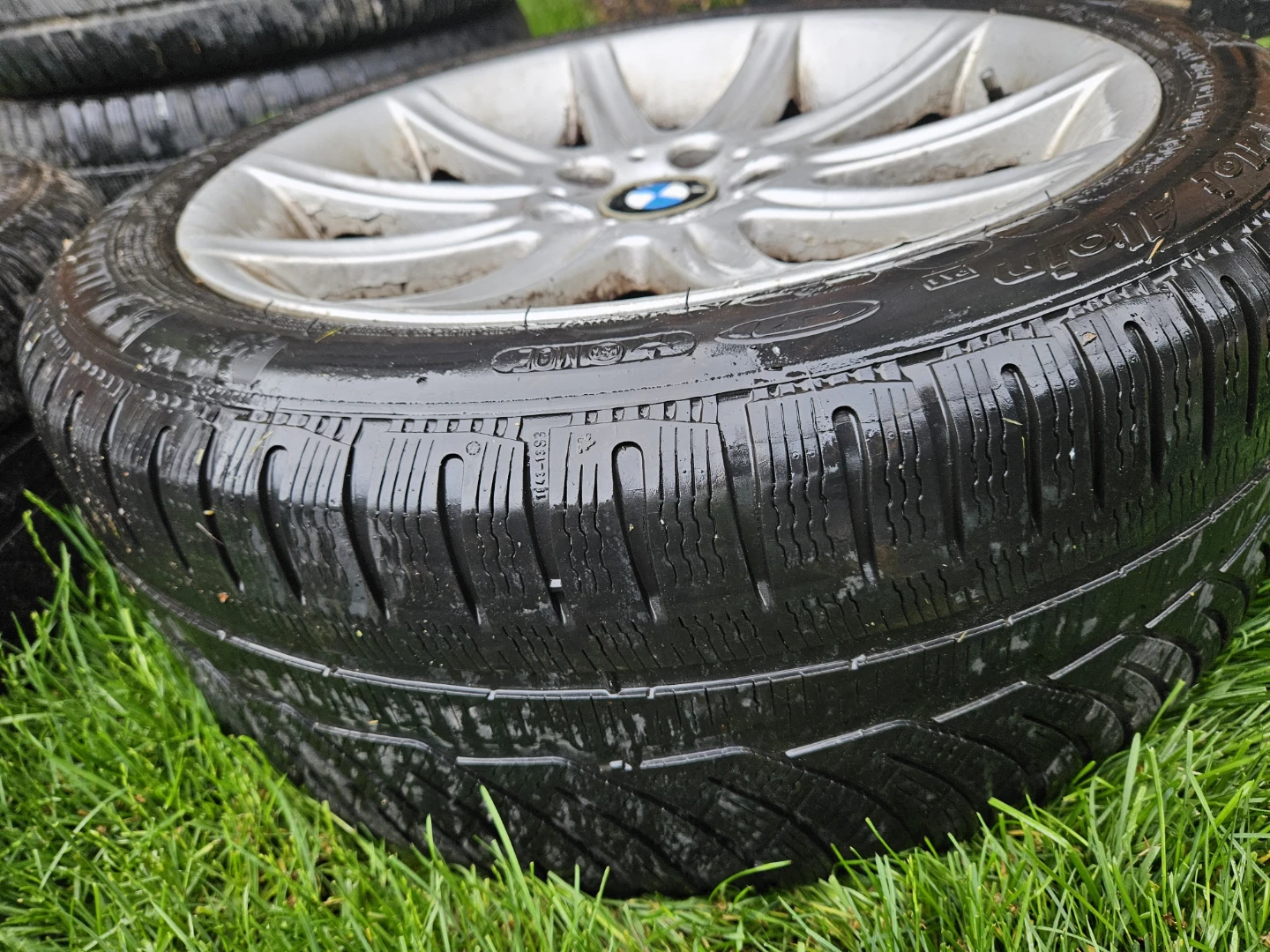 18" BMW Alloy Wheels (Set of 4) with winter tires - photo 3