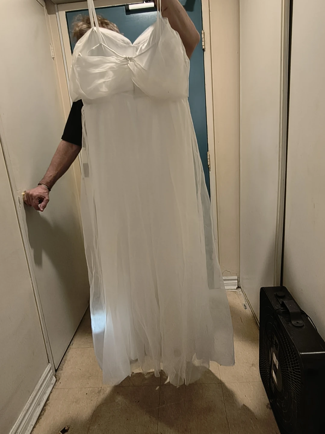 Wedding dress.  White Sheer Tulle Dress 1XL - photo 5