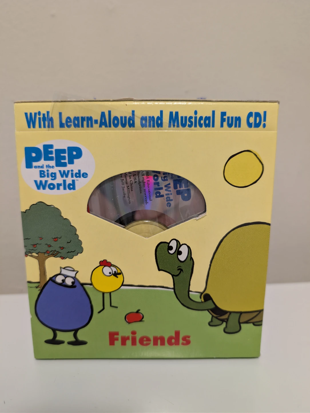 Peep and the big wide world book/cd set vintage hard to find - photo 3