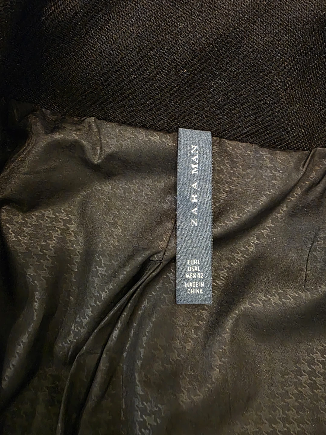 ZARA MAN Black Coat - photo 3