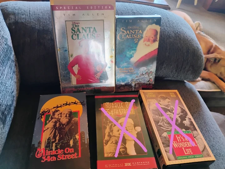 Christmas and Kids VHS tapes - photo 3