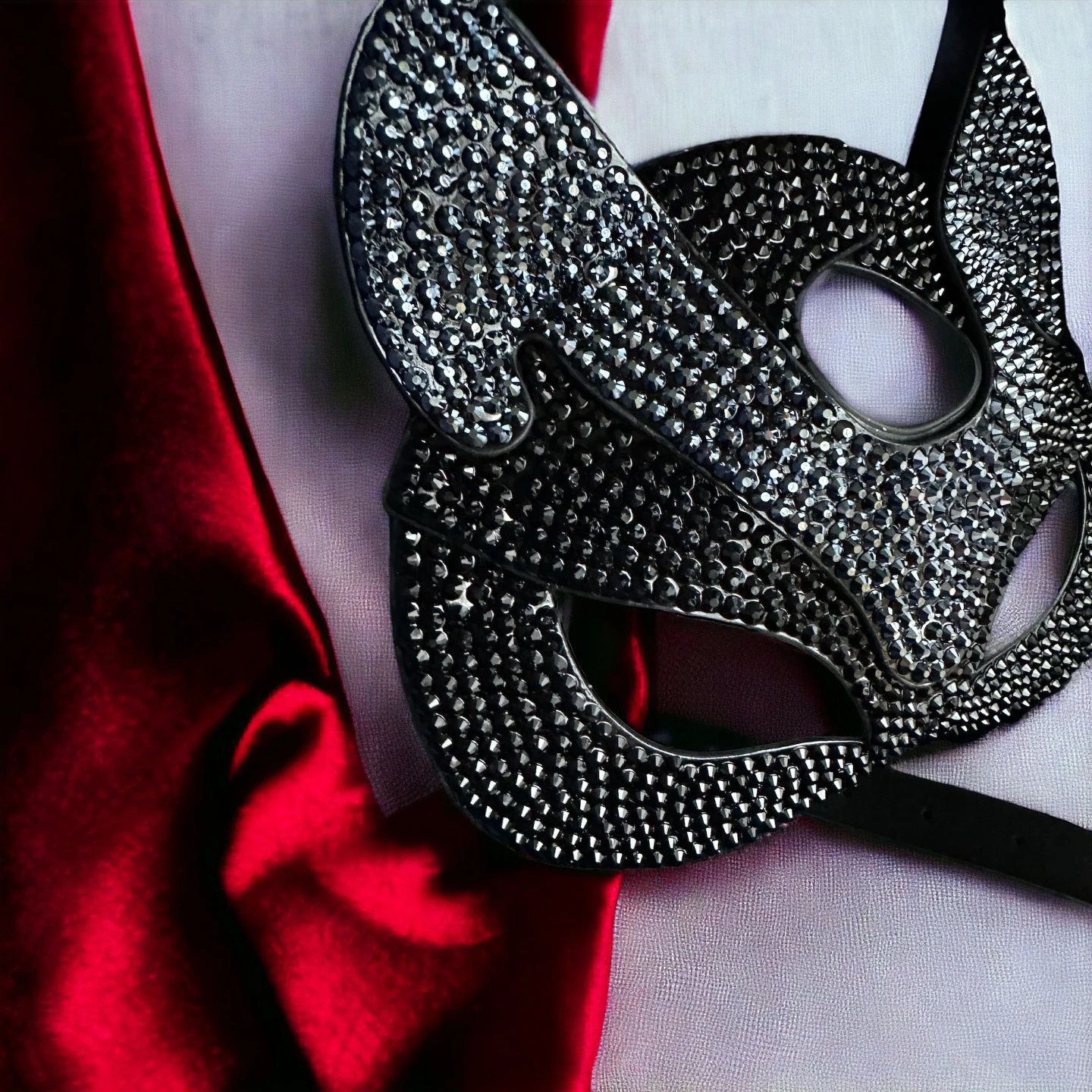 Sparkly Cat Mask Handcrafted - photo 2