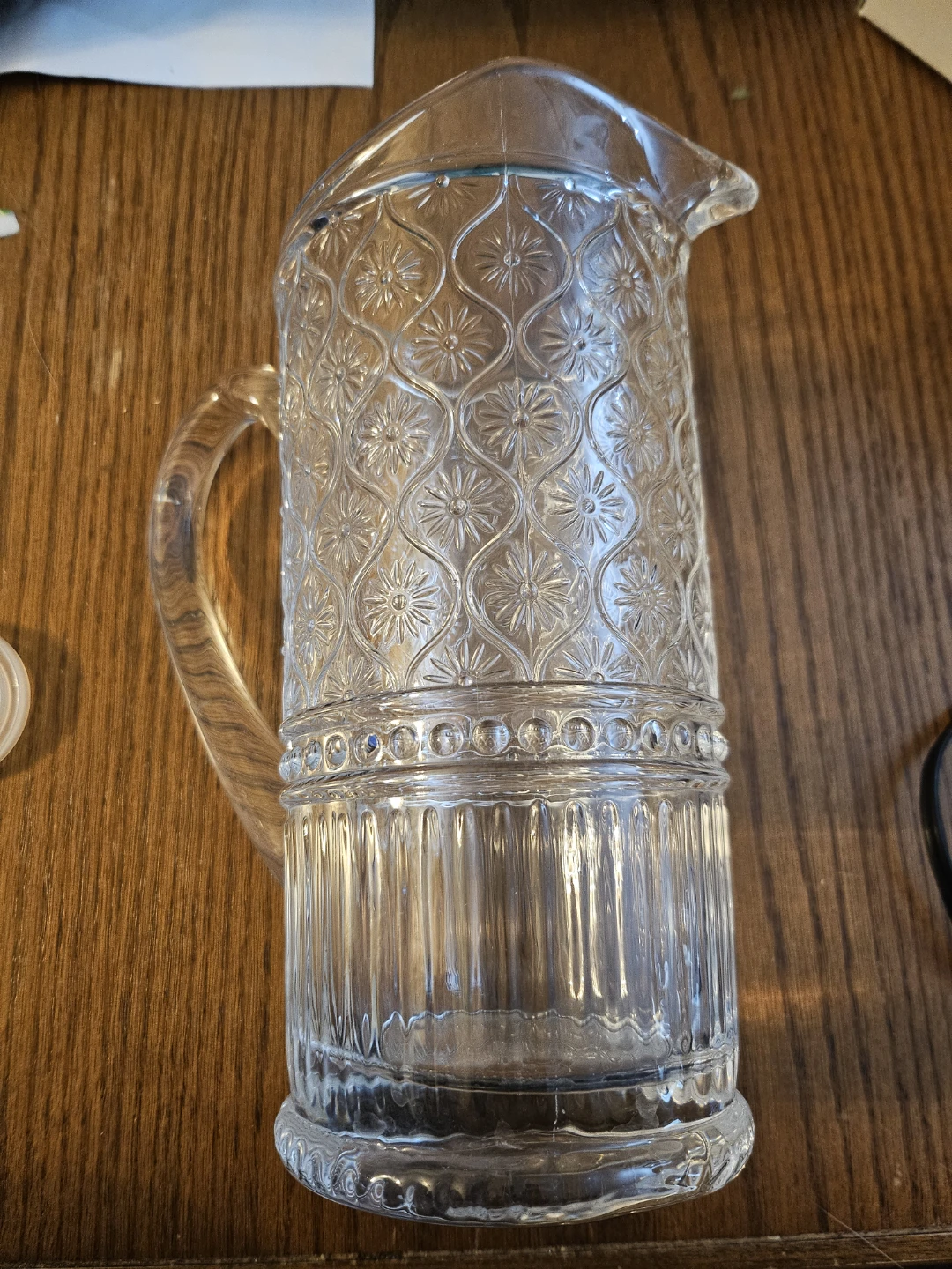 2 Glass Pitcher and 4 Glasses Set - photo 2
