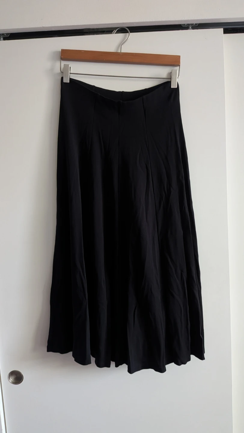 Vintage Black Midi Skirt - Zita Harper