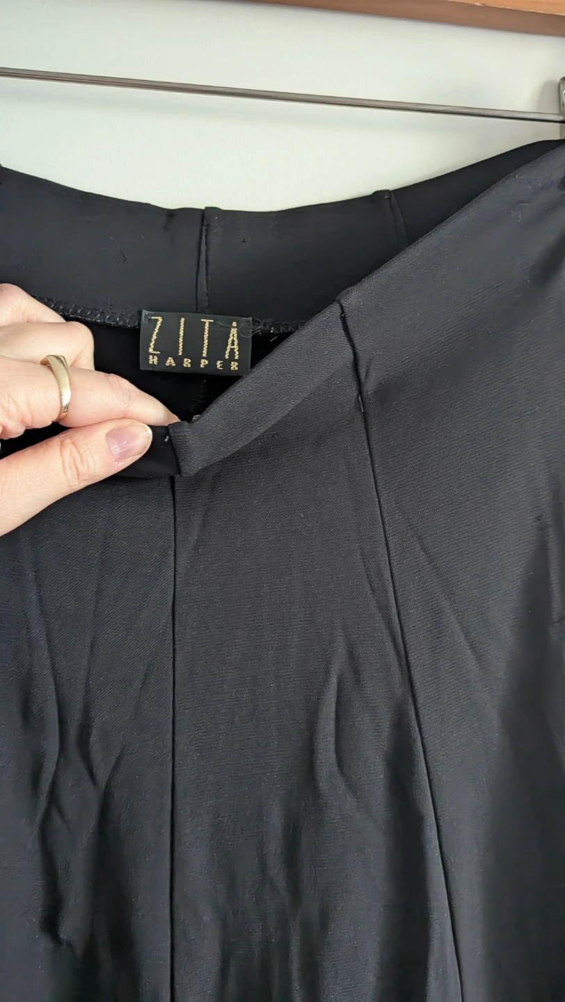 Vintage Black Midi Skirt - Zita Harper - photo 2