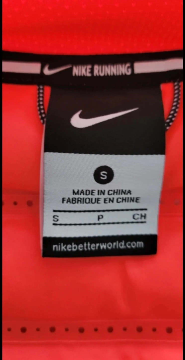 ⚽ EUC Nike Running Vest - Size S - Neon Orange - photo 5