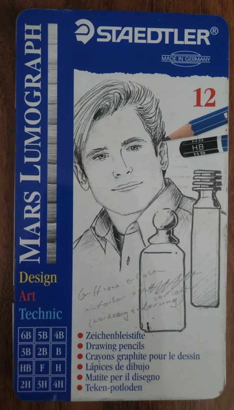 ⚽ Staedtler Mars Lumograph Pencils (12 Count)
