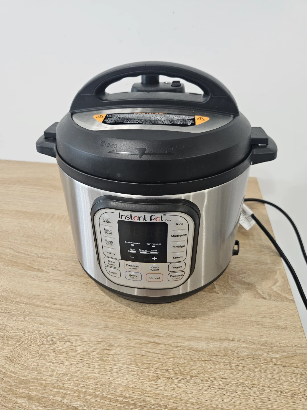 Instant Pot Duo 6-Quart 7-in-1 Electric Pressure Cooker