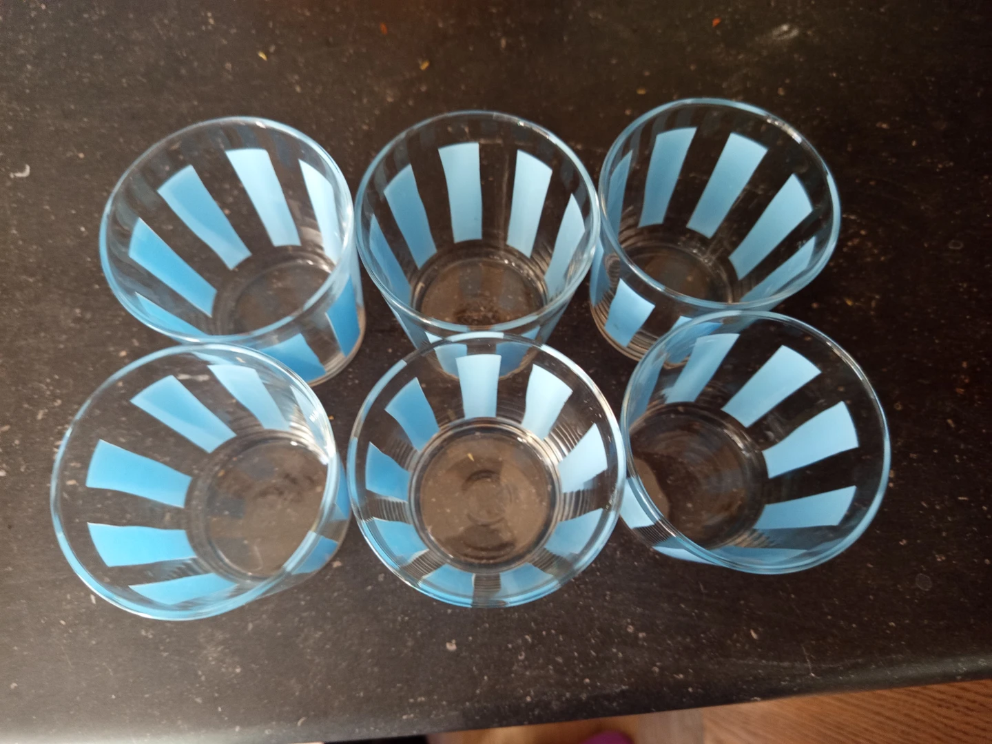 Ikea blue striped glasses - photo 3