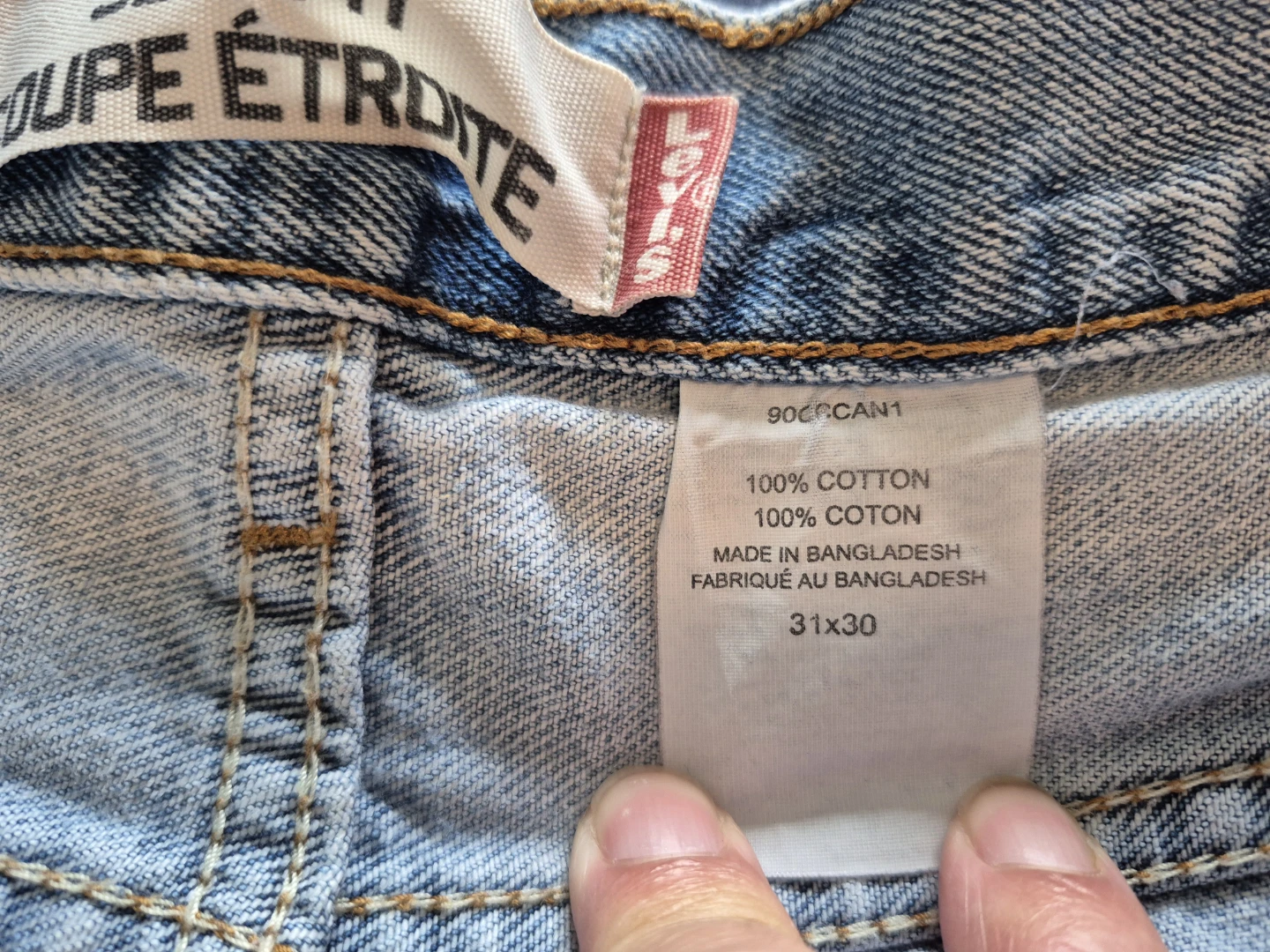 Levi's 501 Blue Jeans - photo 3