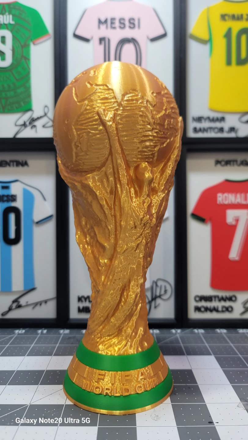 MADE TO ORDER...3D Print FIFA World Cup Trophy Replica.