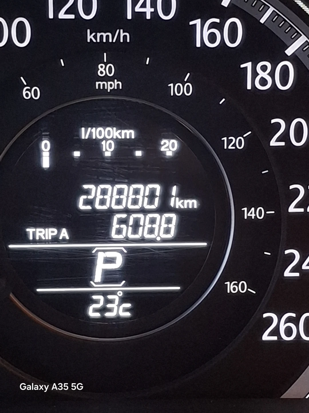 White Honda Accord Sedan