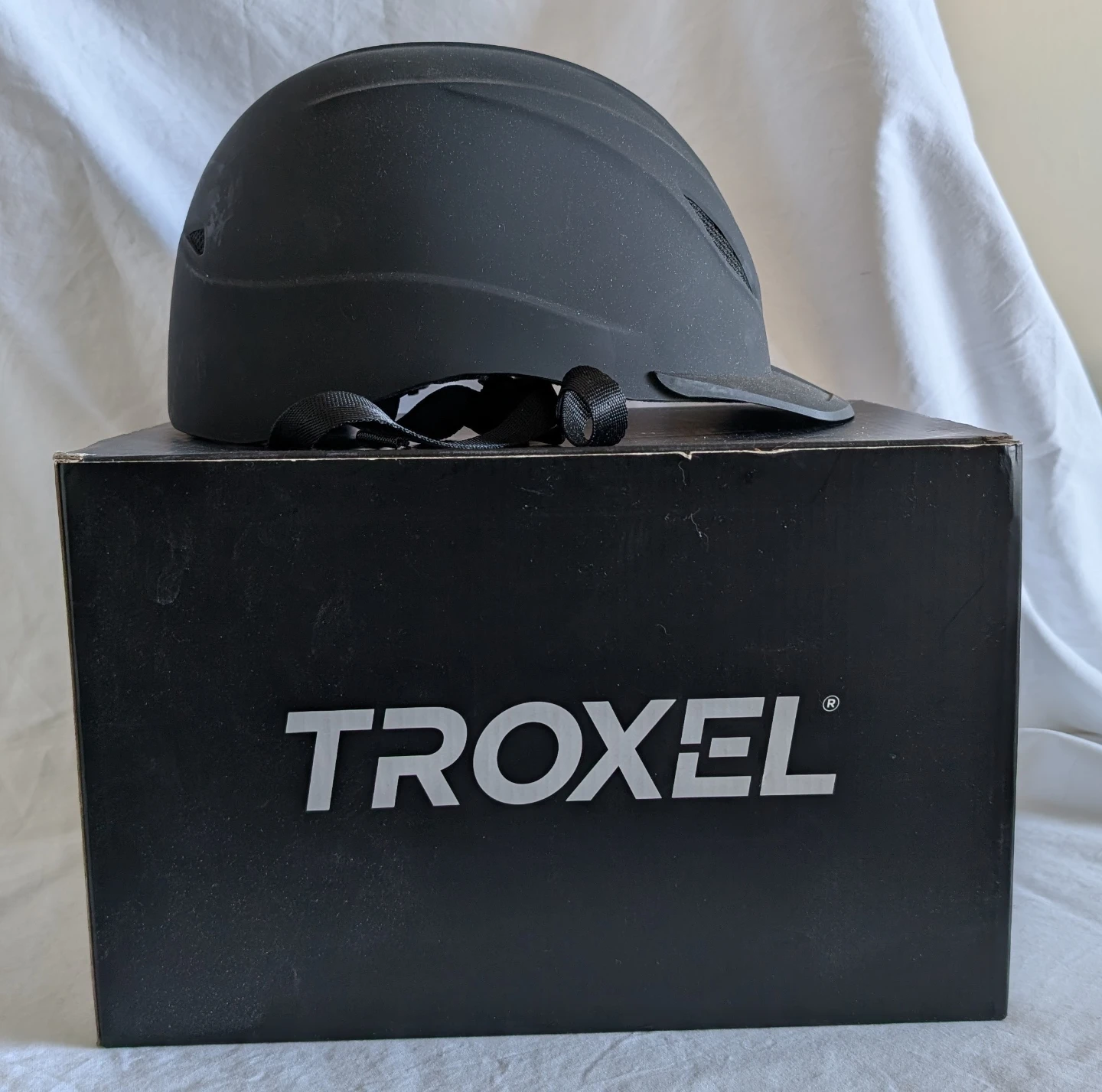 Troxel Intrepid Low Profile Equestrian Helmet - Black, Size L