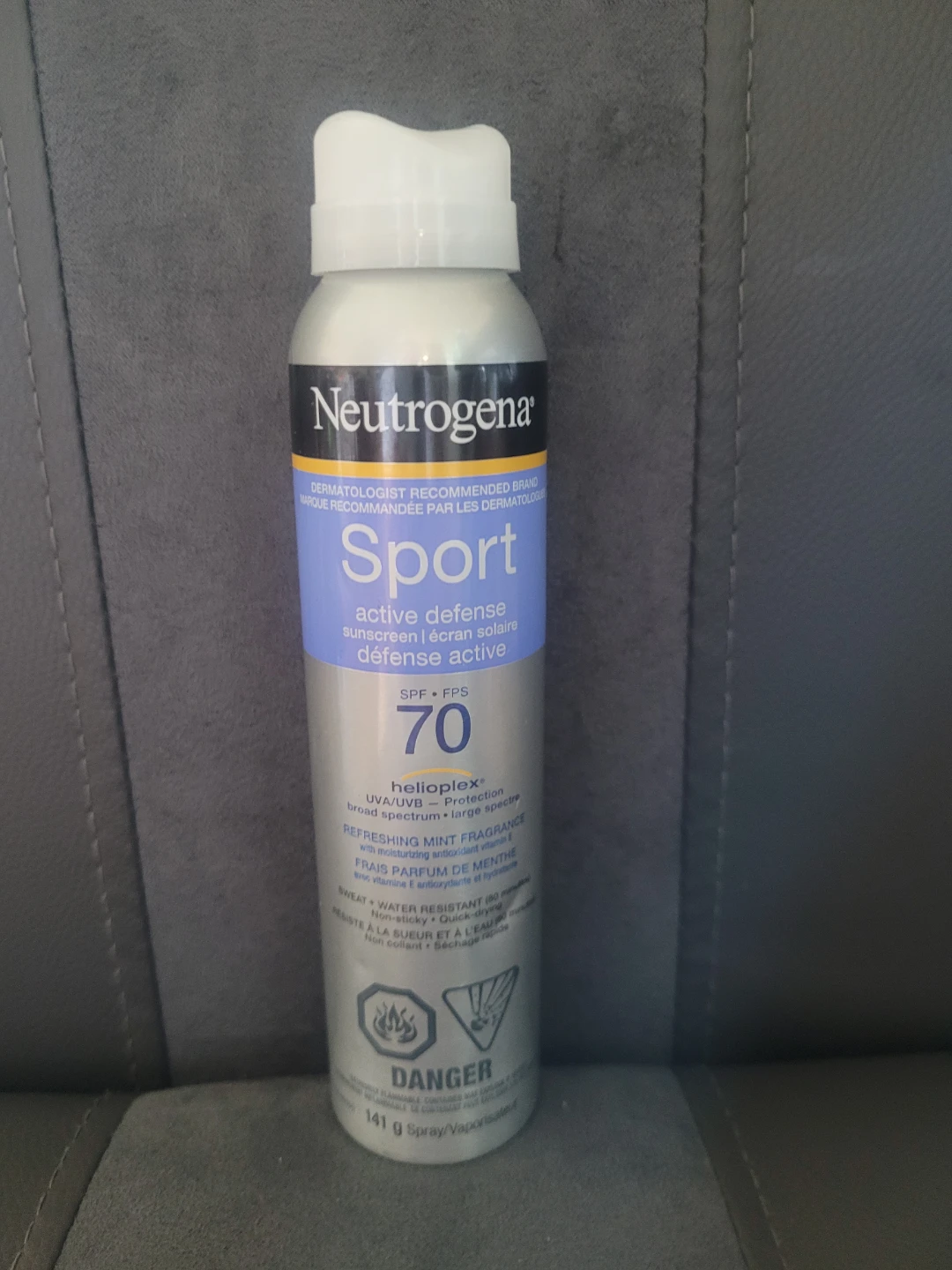 Neutrogena Sport Active Defense Sunscreen Spray SPF 70