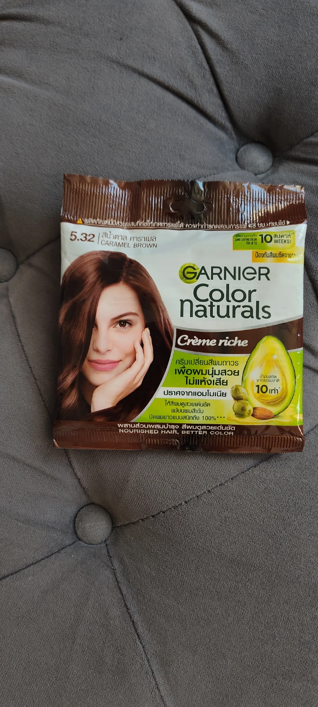 Garnier Color Naturals Creme Rich Hair Colour 5.32 Caramel Brown