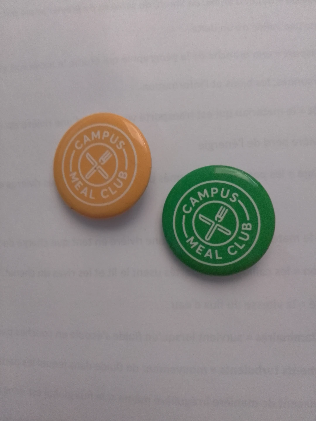 Campus Meal Club Pins (2-Pack) ⚽