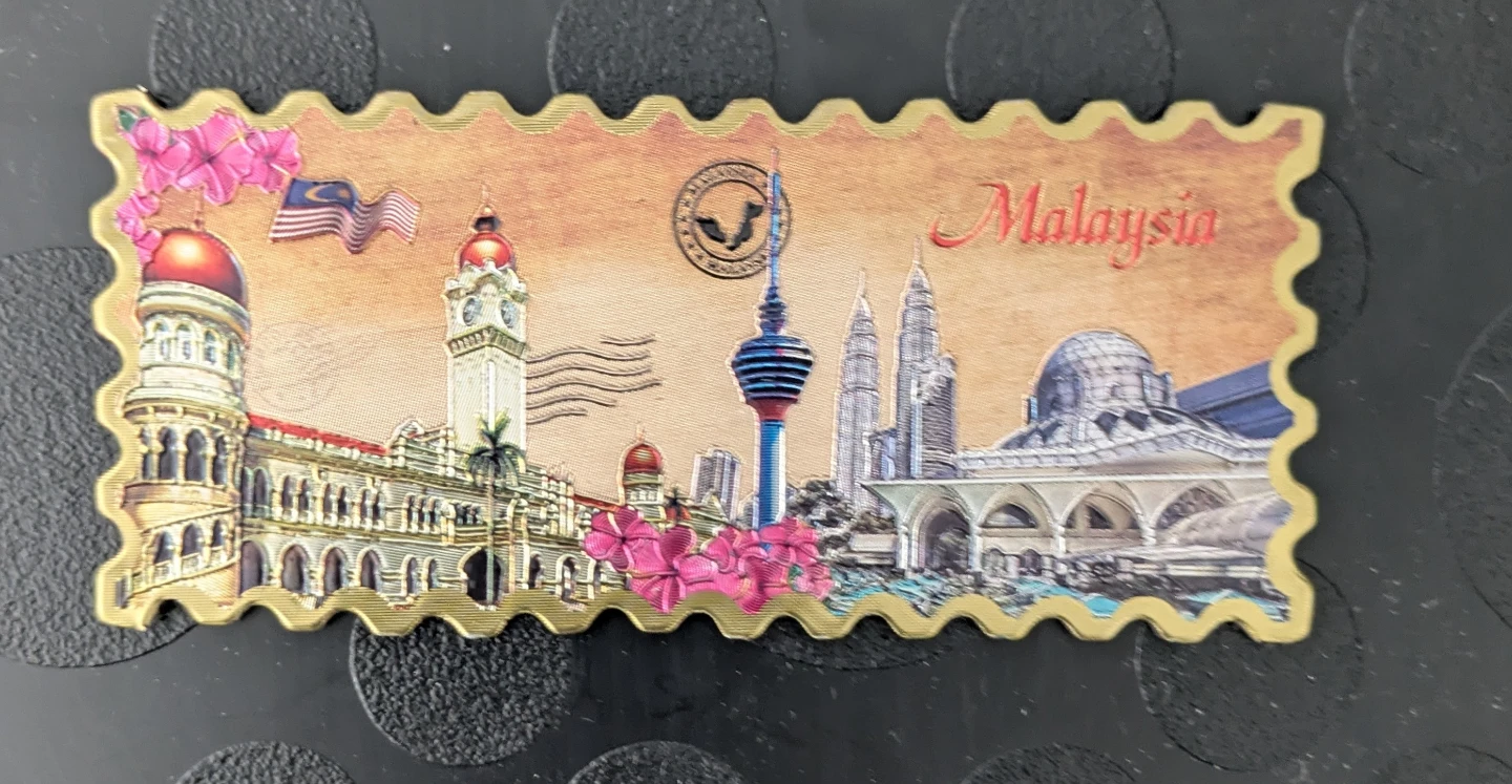 ⚽ Malaysia Souvenir Magnet