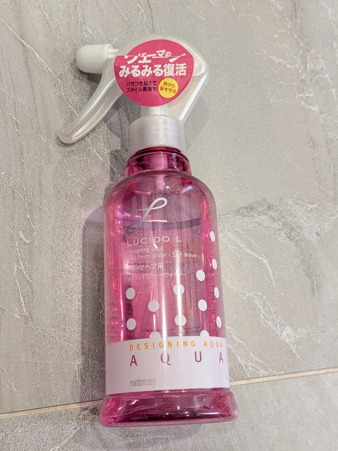Lucido-L Designing Aqua Hair Perm Water Soft Wave Spray