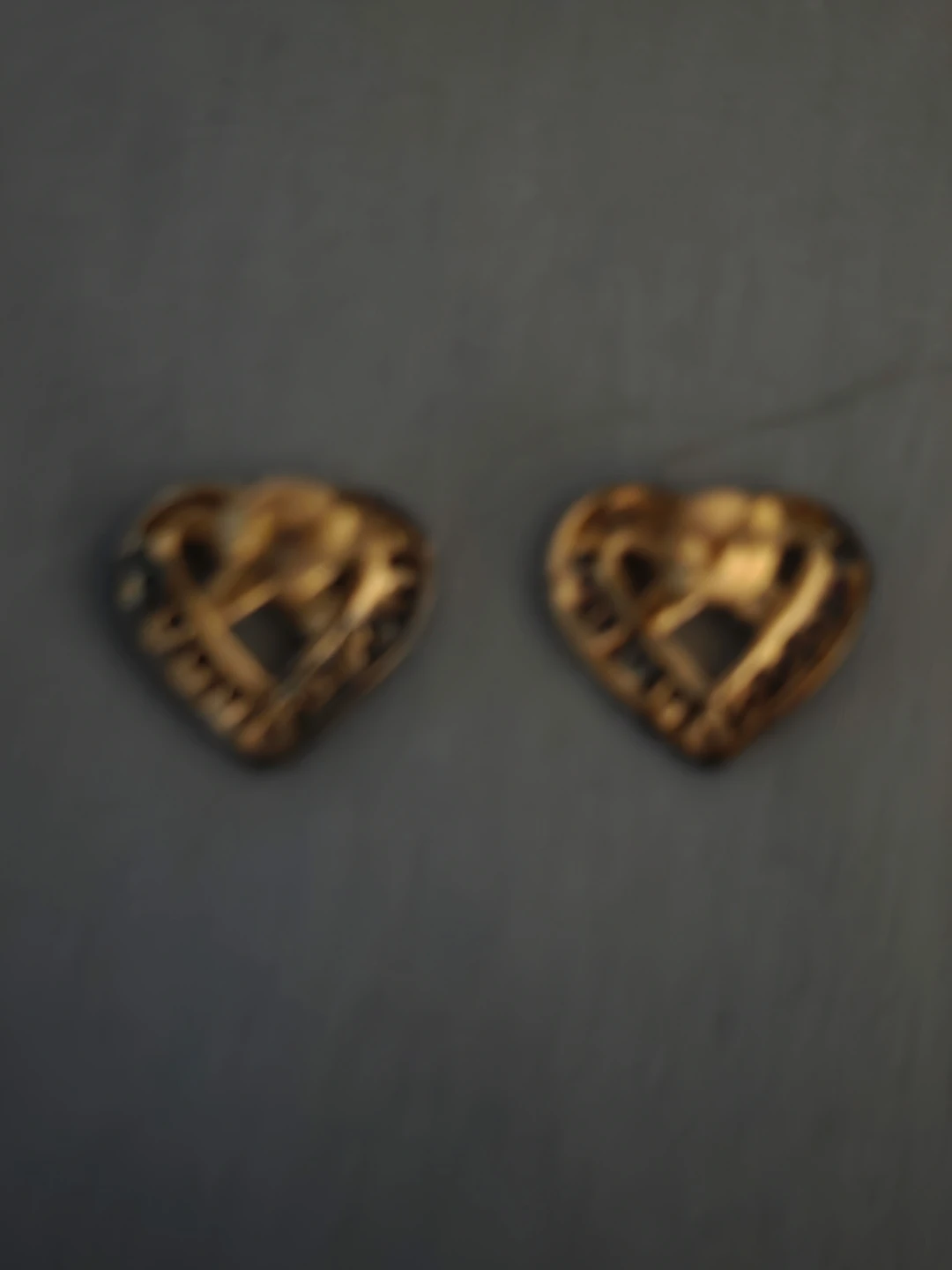 The Danbury Mint Heart Earrings with Rubies - photo 3