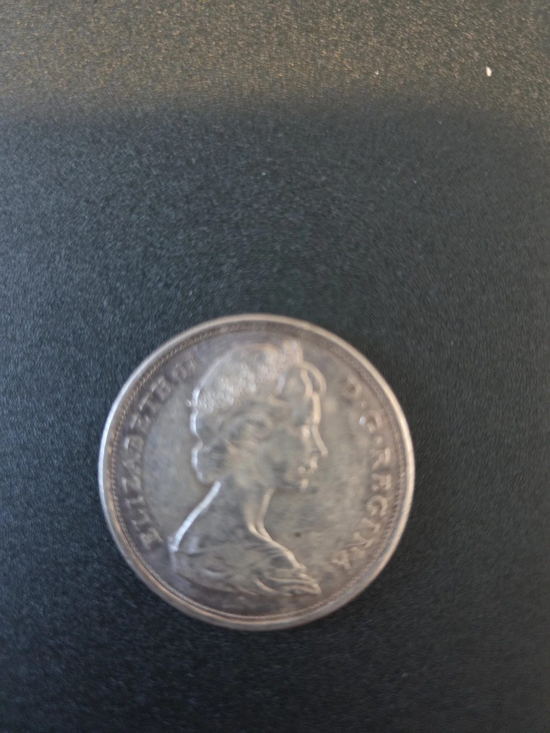 1967 Canadian 50 Cent Coin - Wolf - photo 2
