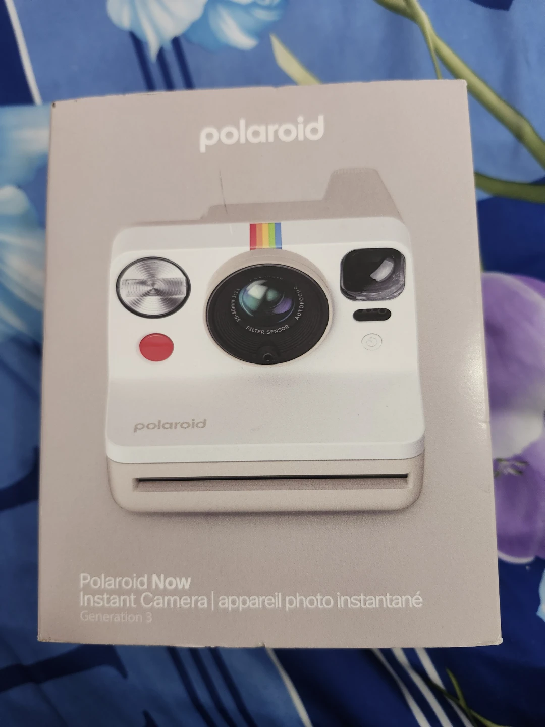 Polaroid Now Instant Camera Generation 3 - Pebble White