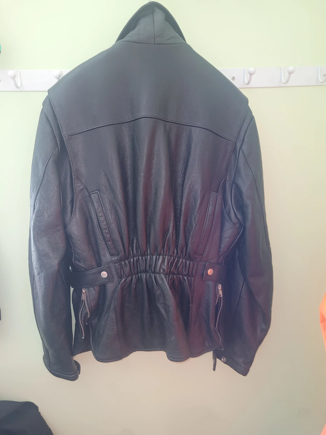 Cruiser by Safari Black Leather Jacket XL - photo 3