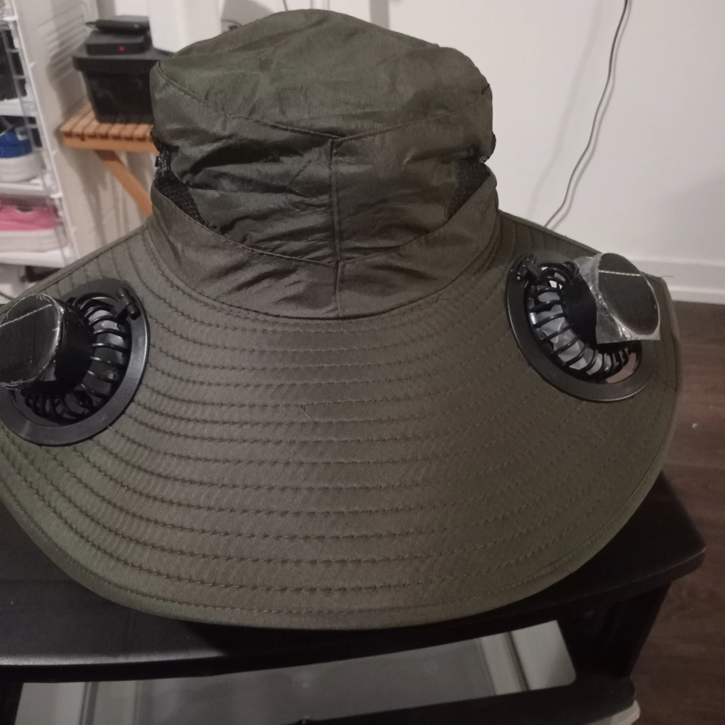 Solar Powered Fan Hat - photo 3