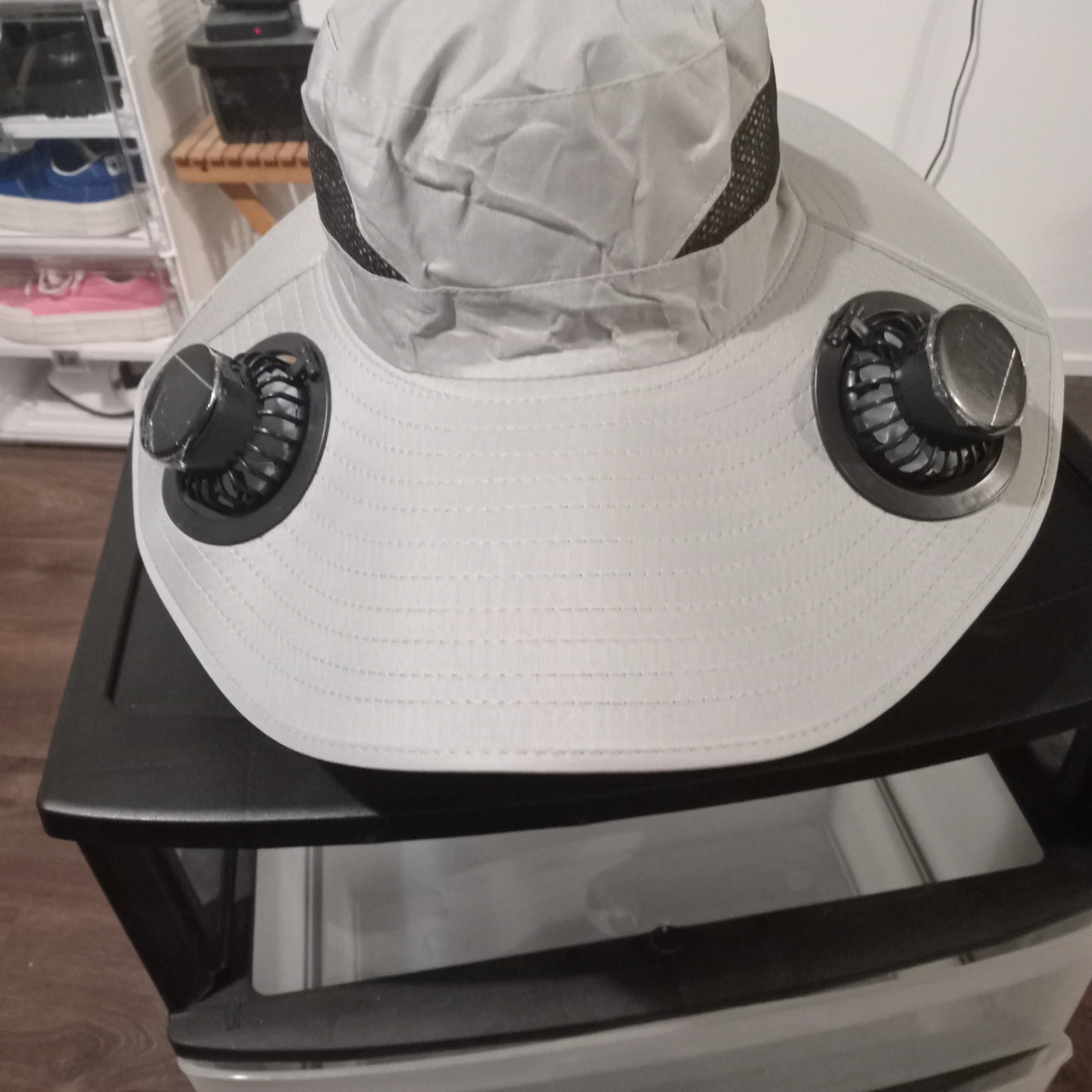 Solar Powered Fan Hat - photo 4