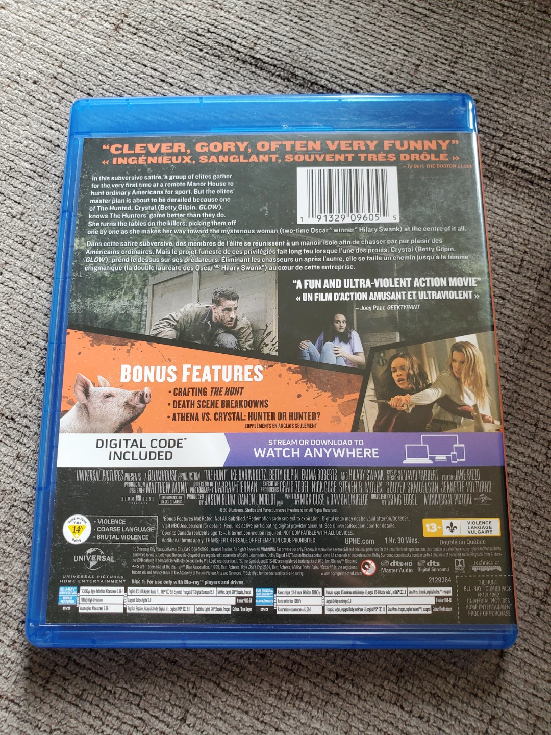 The Hunt Blu-ray + DVD ⚽ - photo 2