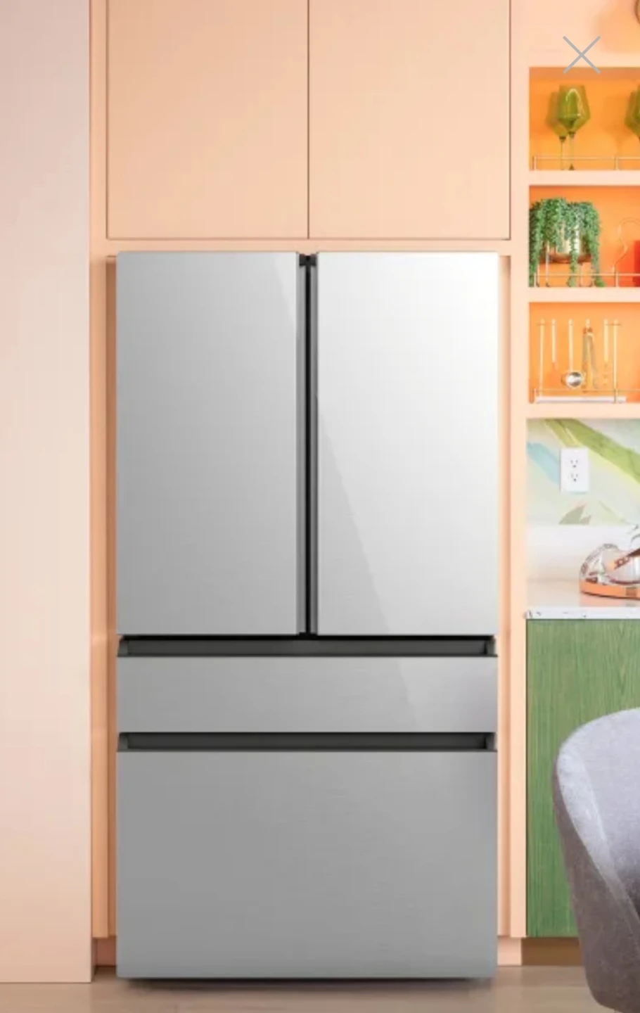 **NEW** GE Café Counter Depth 4 Door French Door Refrigerator
