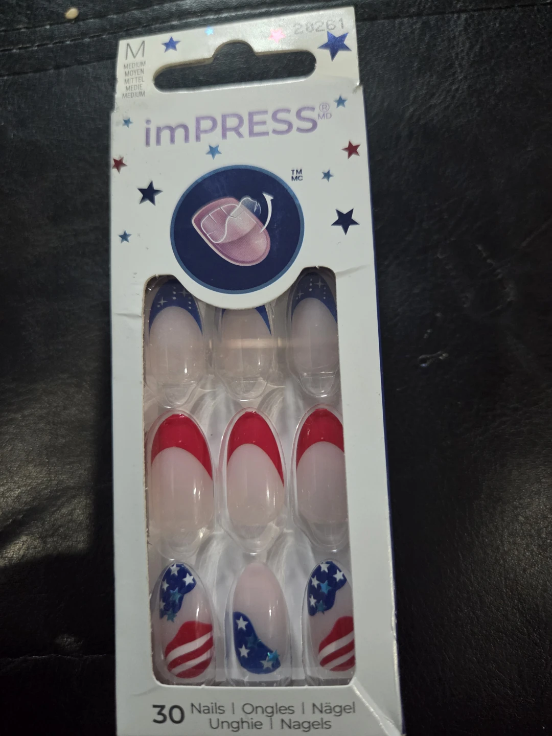 imPRESS Medium French Manicure Press-On Nails