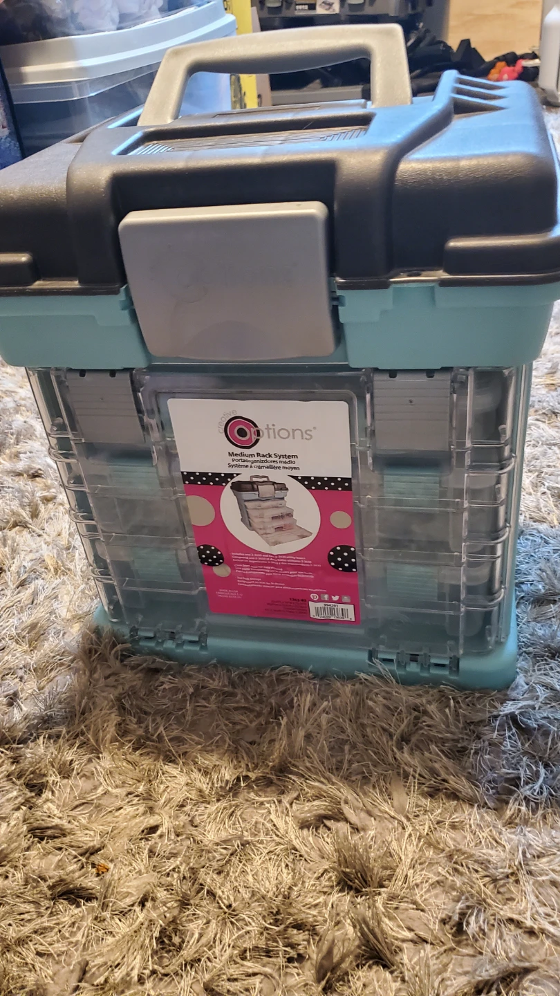 Options Medium Craft & Storage Organizer Box