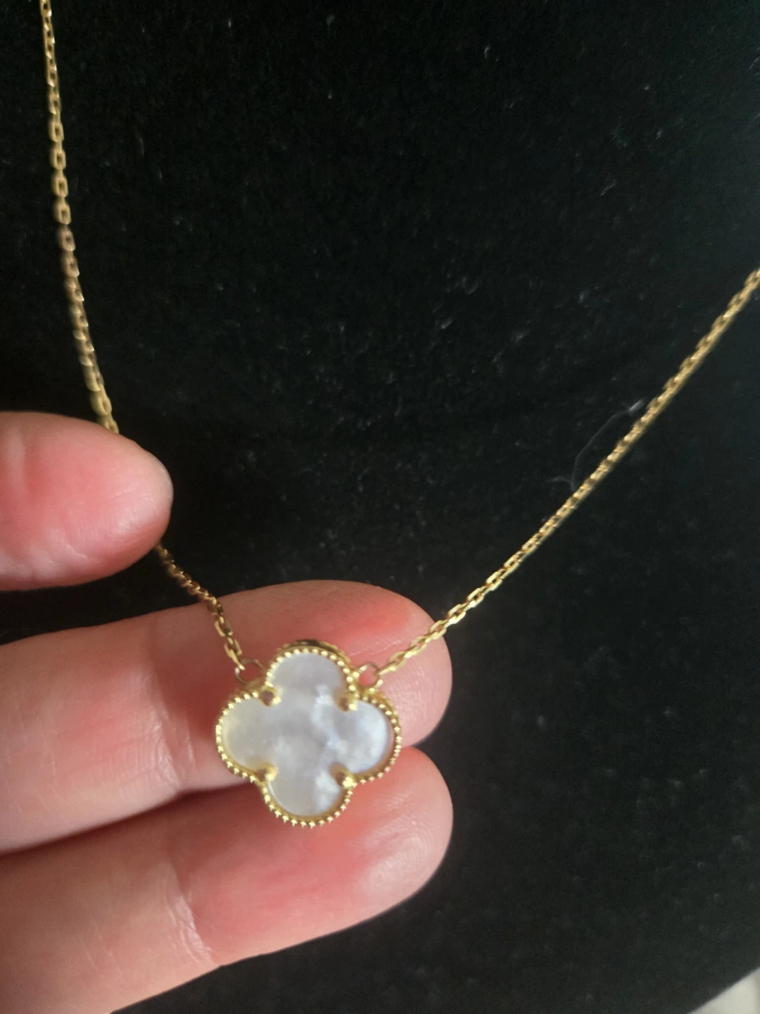 VCA Alhambra Necklace 18k gold - photo 2