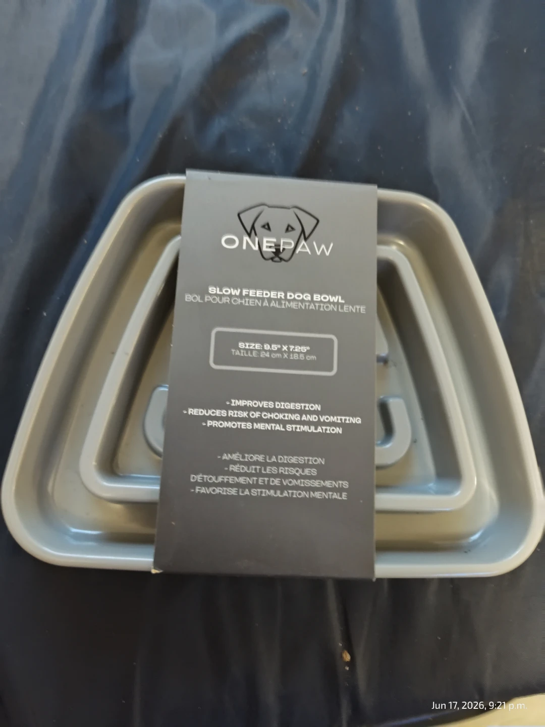 ONEPAW Slow Feeder Dog Bowl ⚽ - photo 2