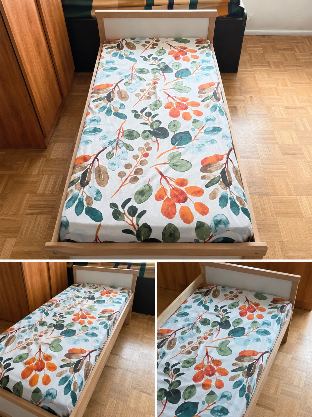 IKEA Toddler Bed with Optional Mattress – Excellent Condition