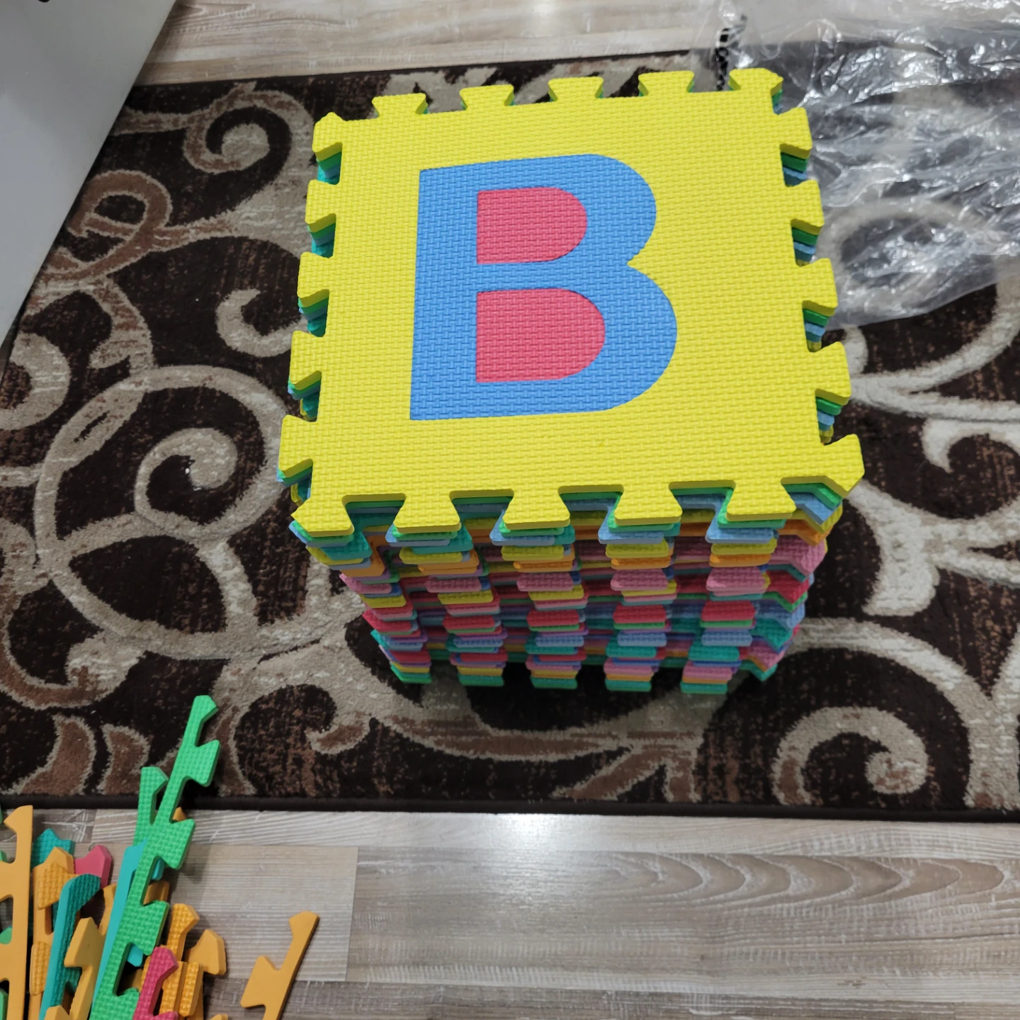 Alphabets and numbers Foam Mat - photo 3