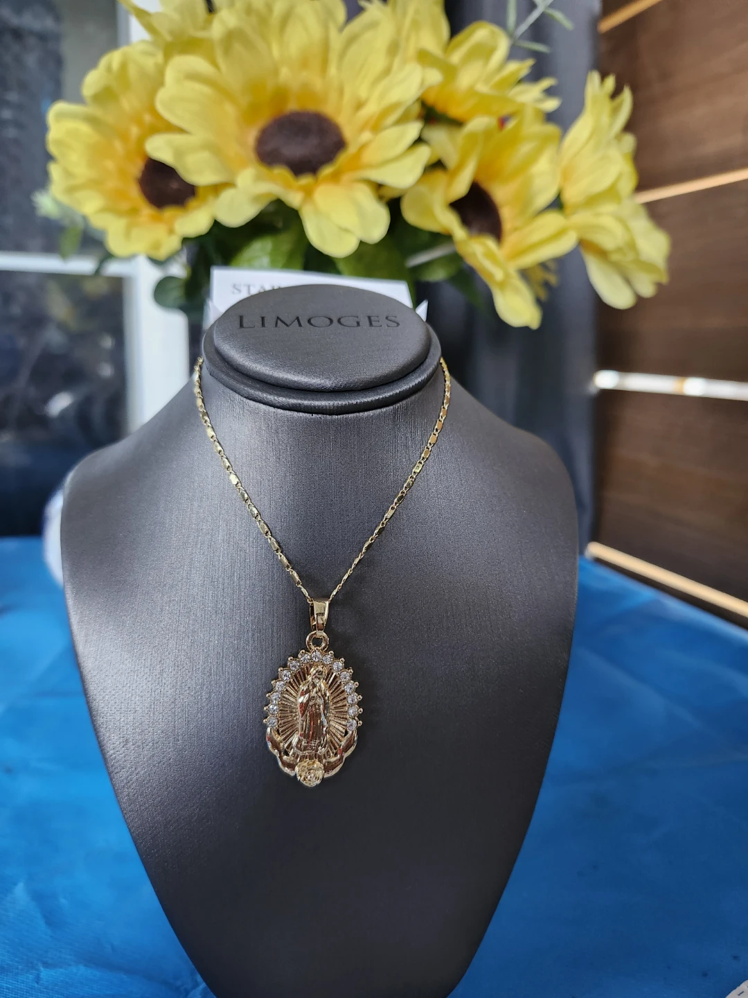 Limoges Gold Tone Necklace (Stainless Steel) - photo 5