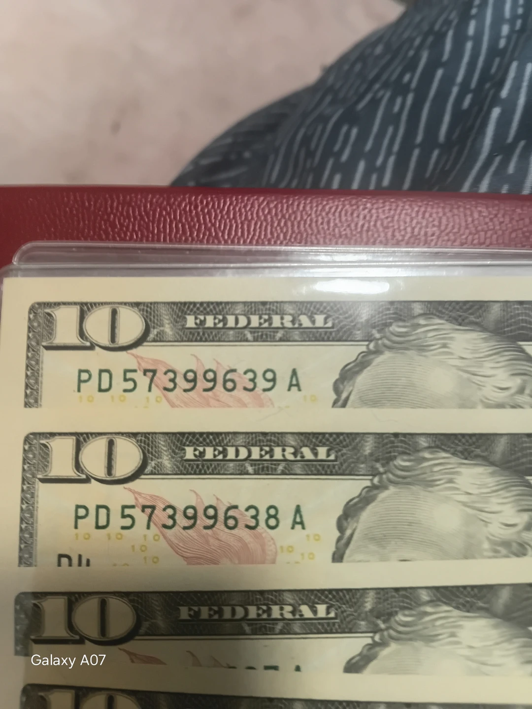 7x $10 american Dollar Bills - photo 3