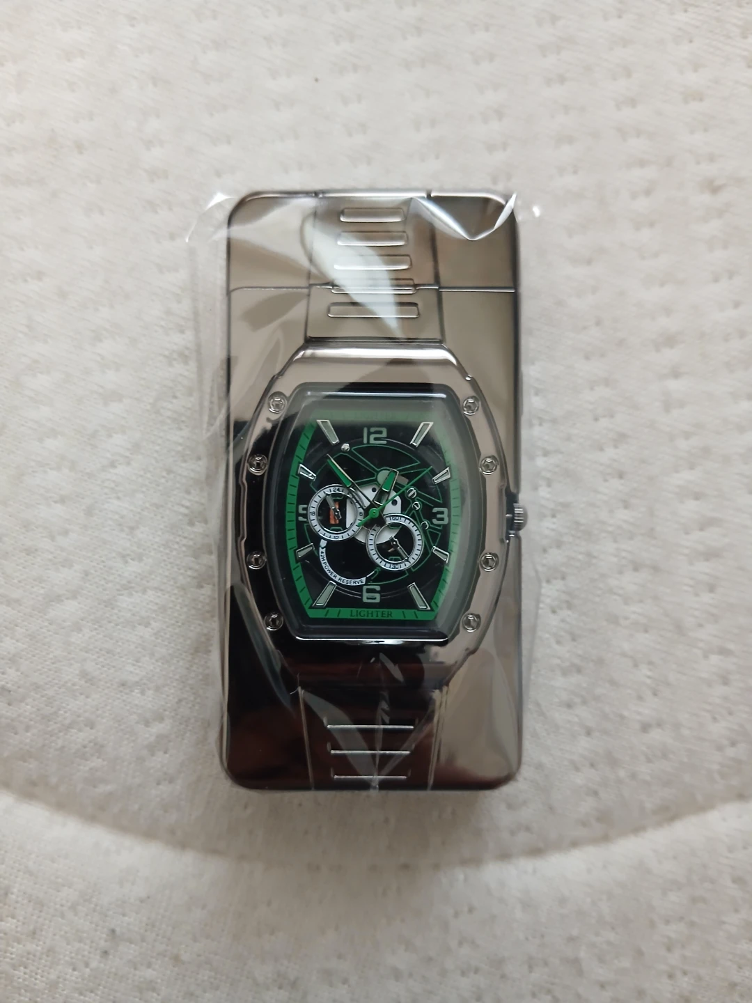 USB Rechargeable Lighter Quartz Watch - photo 3