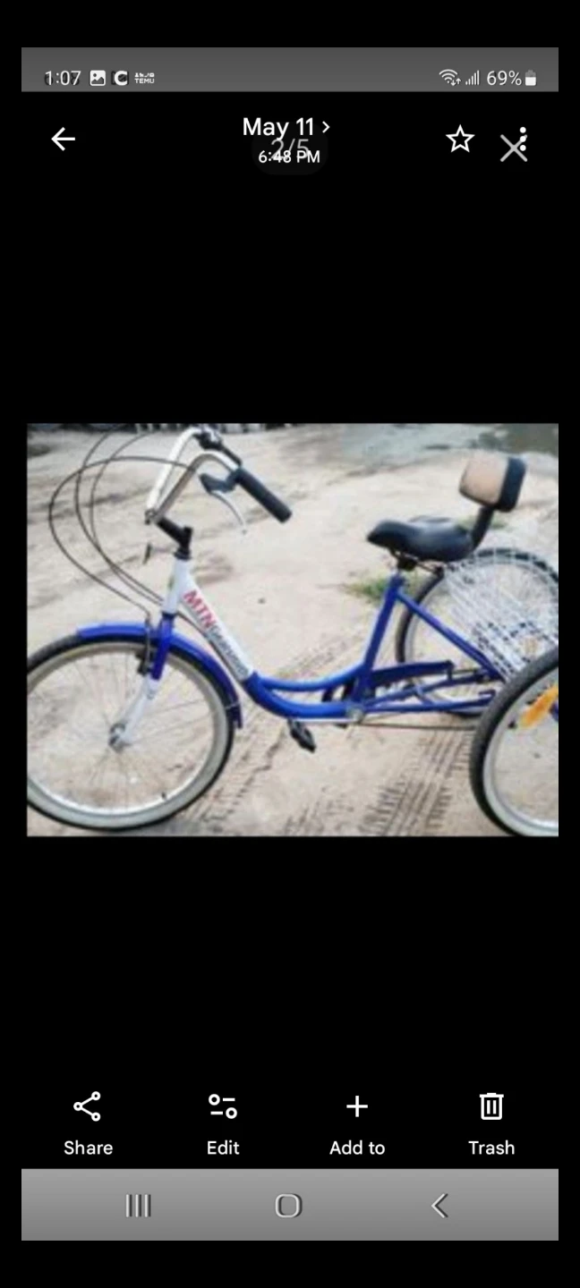 Mtn. 24in Gearsmith trike - photo 2