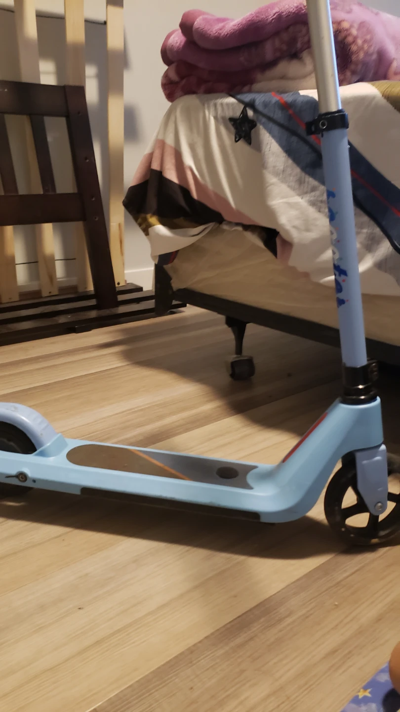 Blue Scooter with Charger kids electric scooter
