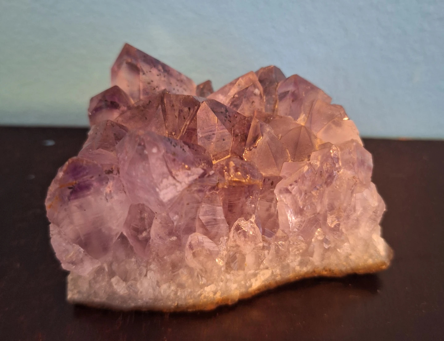 Amethyst Crystal Cluster Geode