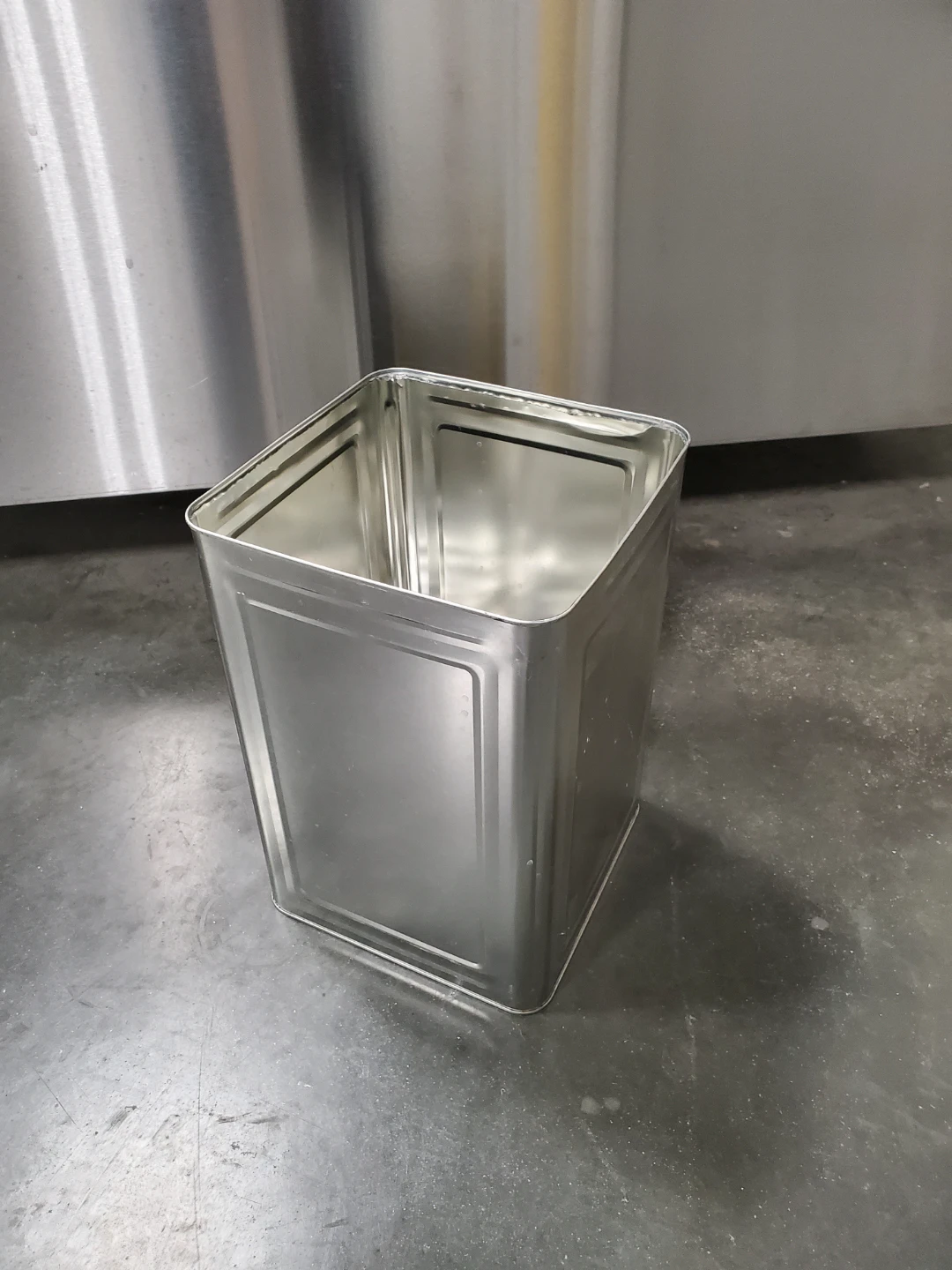 Large Metal Tin Canister